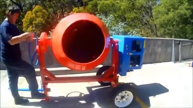 600 litre Diesel cement mixer/ mortar mixer смотреть онлайн