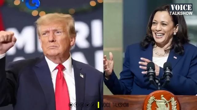 SomChhaya Live Trump Harris លោកត្រាំនិយាយថាលោកជាប់ឈ្នោត ៤ឆ្នាំក្រោយមិនពិបានបោះទៀតទេ Voice Talkshow
