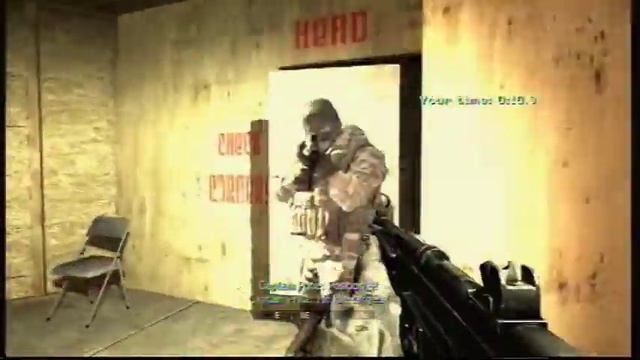 COD 4 FNG TIME 12.9,12.55,11.95 (sprinting across line) смотреть онлайн