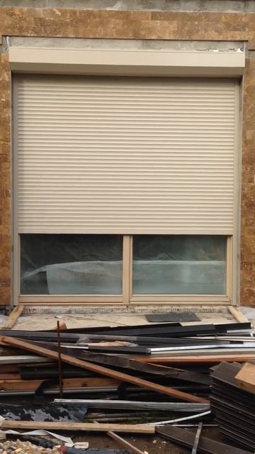 Рольставни с электроприводом