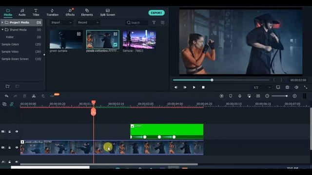 Animated Split Screen Transition in Filmora X смотреть онлайн