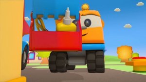 Грузовичок Лева и Лея в Парке аттракционов. Развивающие мультики для детей - новые серии