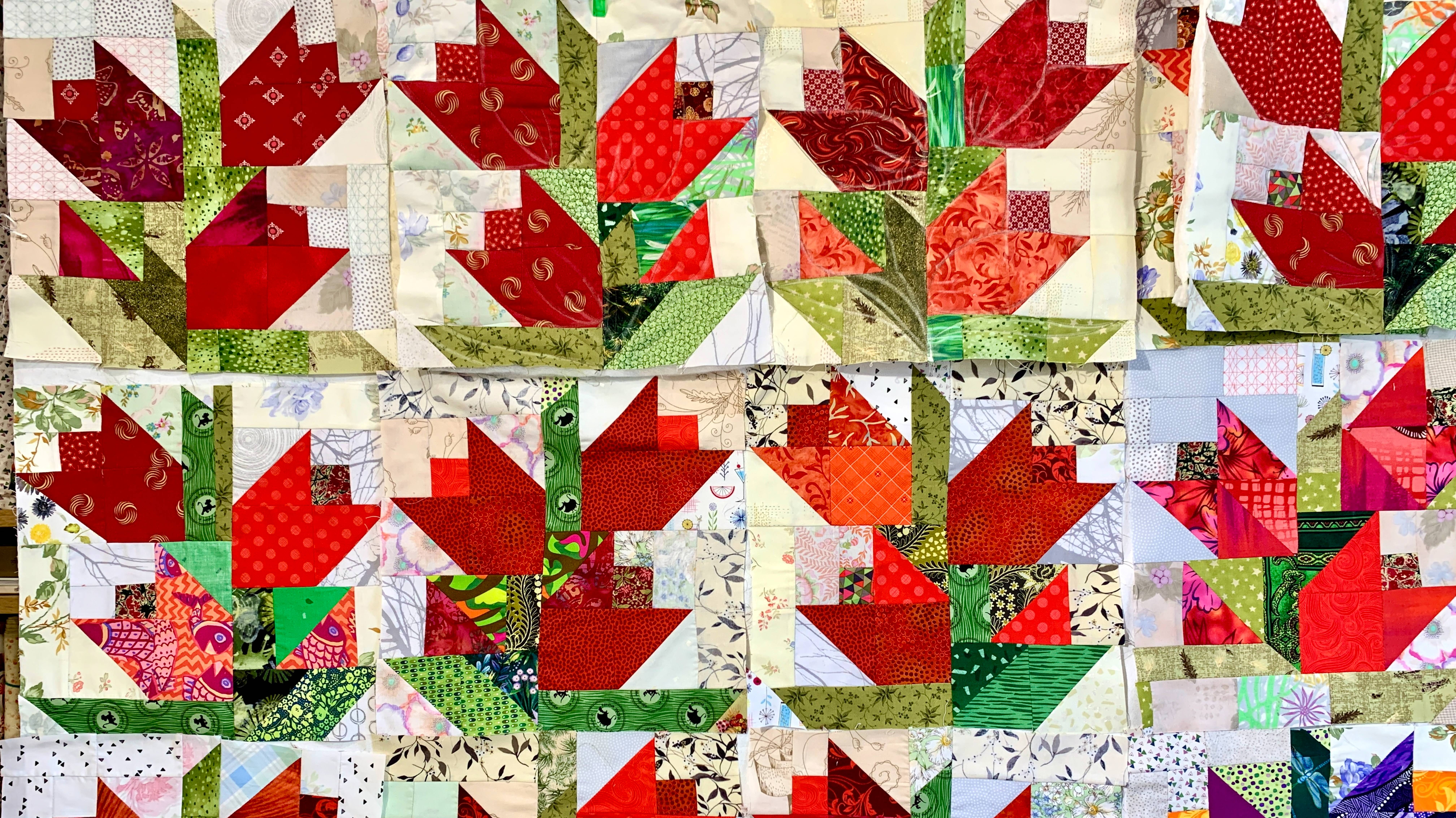 Как сделать тюльпаны выпуклыми, а Лоскутное одеяло -- очень теплым? смотреть онлайн