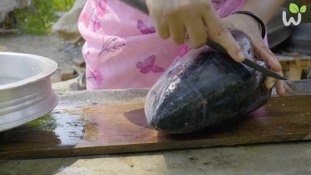 FISH HEAD RECIPE | TUNA FISH HEAD | തലക്കറി | KERALA STYLE FISH HEAD CURRY | Traditional Life. смотреть онлайн