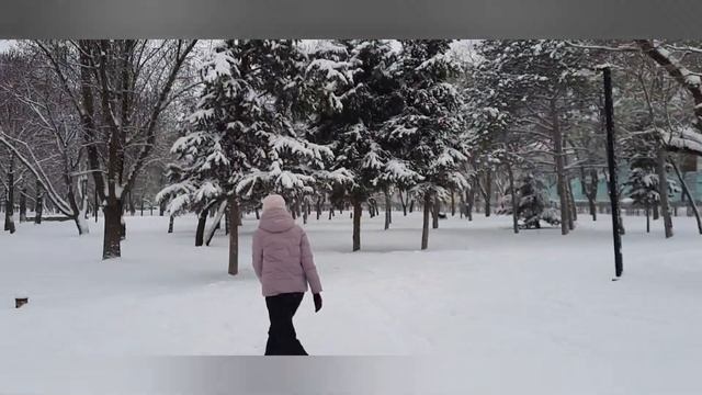 Утро 12марта в Феодосии после ночного снегопада 😍❄🌨 смотреть онлайн