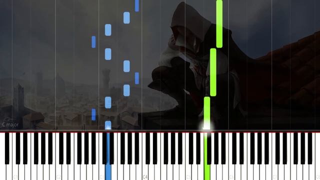 Ezio's Family ▶ Synthesia / Piano Tutorial смотреть онлайн