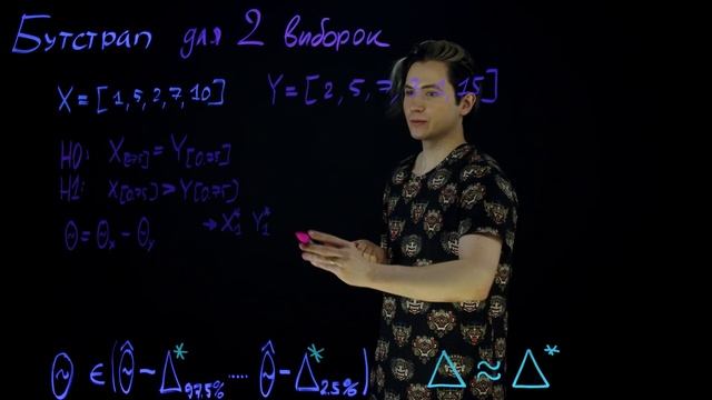 10.2 Двухвыборочный бутстрап смотреть онлайн