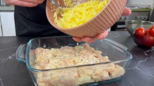 Куриная Запеканка Для Вкусного Ужина Всей Семьи!