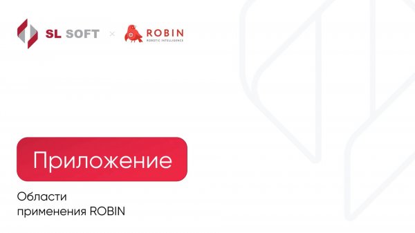 Области применения ROBIN