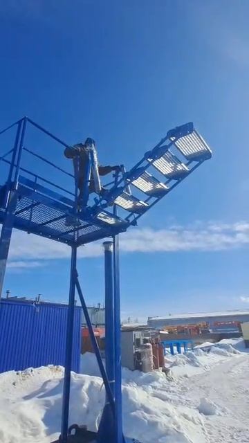 Пятиступенчатый переходной мостик МП 0,7/2,1-5А У1