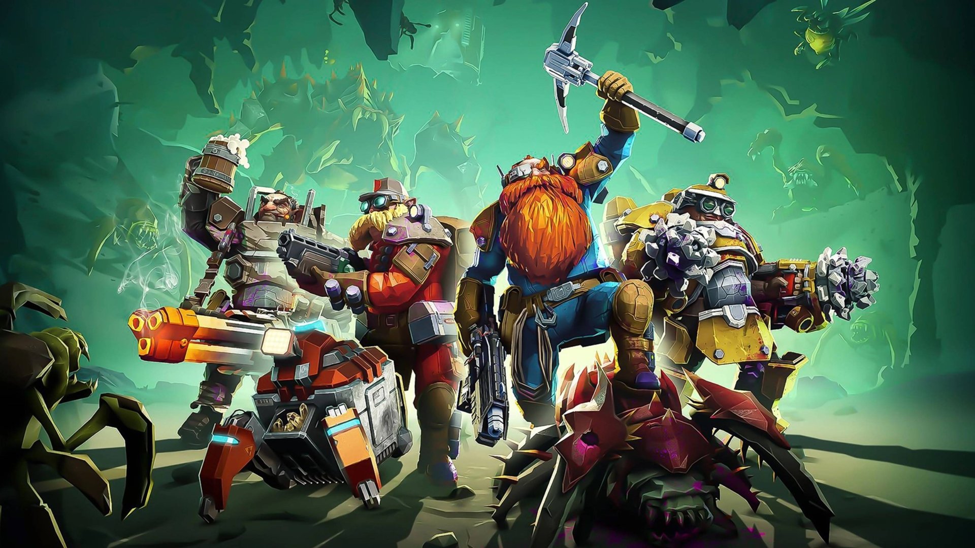 Deep Rock Galactic | Геймплей | Часть 18 | Без комментариев