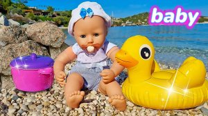 КУКЛЫ ПУПСЫ ИГРЫ НА ПЛЯЖЕ