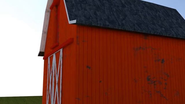 Red Barn 3D model from CGTrader.com смотреть онлайн