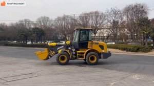 2 sets of 1m3 Mini Loaders XCMG LW180K Are Ready for Shipment