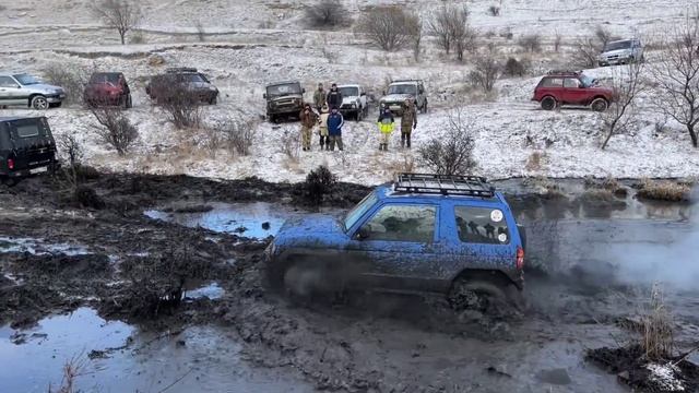 Рождественская покатушка...     L200 Попрыгунчик / Шнива удивляет /  Pajero💪 / УАЗы не едут😆