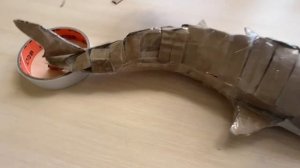 Как сделать акулу из  картона