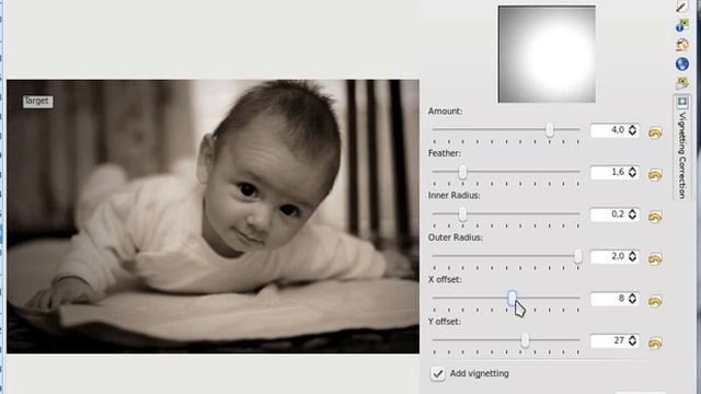 Demo of the tool to add vignetting to a picture in DigiKam смотреть онлайн