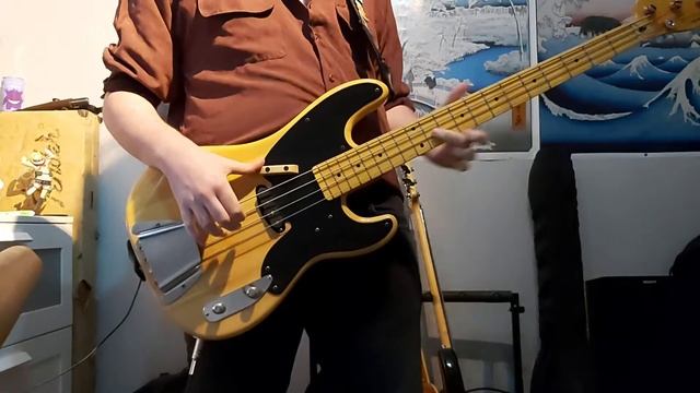 THE ORAL CIGARETTES - Shala la (Bass cover) смотреть онлайн