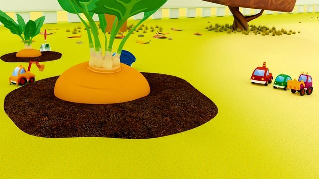 Детские песенки для малышей - Машинки Мокас и РЕПКА - Мультики песенки для детей смотреть онлайн