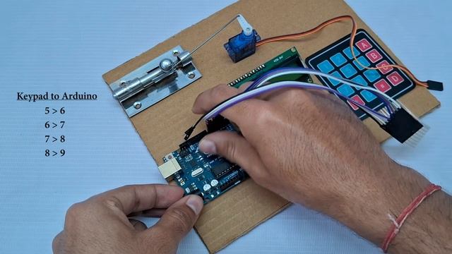 How to make password door lock arduino project | Arduino Project смотреть онлайн