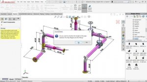 Solidworks Pipe Routing Exercise 151