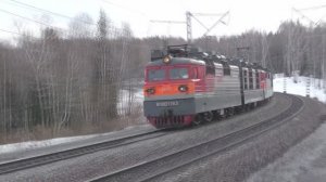 Сплотка электровозов ВЛ80 на Транссибе