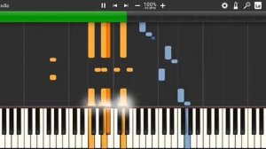 GTA 3 Theme - Piano by Bas Leear - Synthesia HD 60 fps
