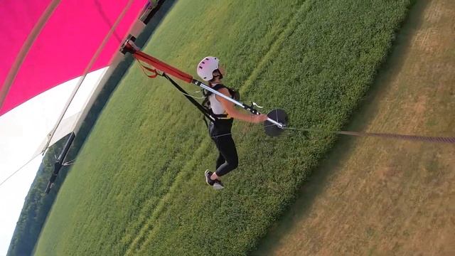 Vlog 12: Hang Gliding Scooter Tow Class#17 at Blue Sky Flight Park - Graduation смотреть онлайн