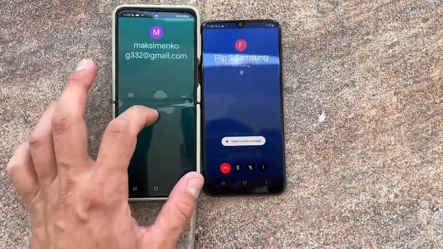 Google Meet/Duo Incoming Call Samsung Z Flip4 /A51
