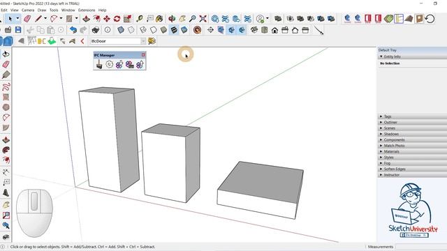 OPEN BIM ทำงานอย่างไรบนโปรแกรมเด็กเล่นที่ชื่อว่า SketchUp - ตอนที่ 05/คำสั่ง Show IFC properties смотреть онлайн