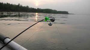 От таких Поклёвок и Душа радуется...Рыбалка с лодки . Ловля леща на кольцо