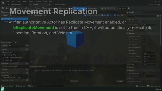 9_Multiplayer Fundamentals_5. Replication Intro смотреть онлайн