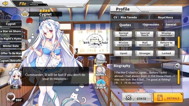 Azur Lane [EN/Skin] Cygnet's 'An Offer To Be Maid' Voice Lines [Incomplete] смотреть онлайн