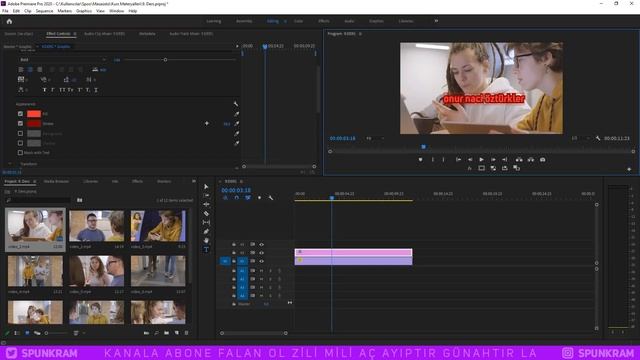 #9 - Yazı Ekleme Ve Yazı Efektleri Kullanma | Sıfırdan Adobe Premiere Pro Dersleri