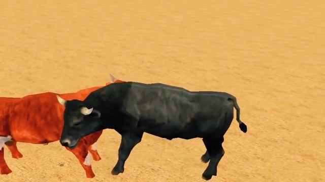 Vaca De Lola Fighting And Angry Bulls Attack Android Game Part 543.