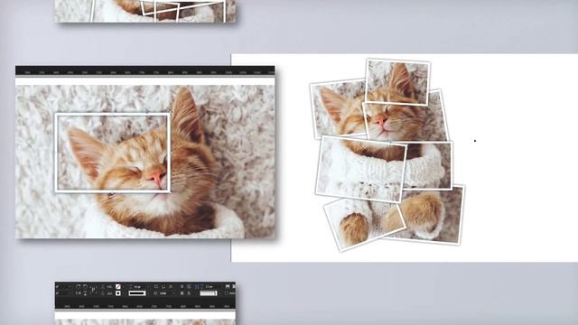 Creative Frames in InDesign CC | tips & time-lapse #14/365 Days of Creativity смотреть онлайн
