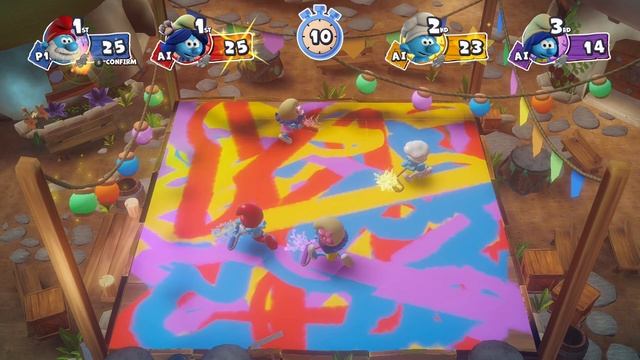 All Mini Games - The Smurfs Village Party - Party Games For Nintendo Switch