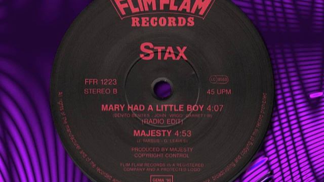 STAX "Mary Had Little Boy" смотреть онлайн
