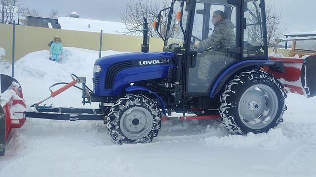 13 февраля 2024 г. Ловол 354.  Lovol 354