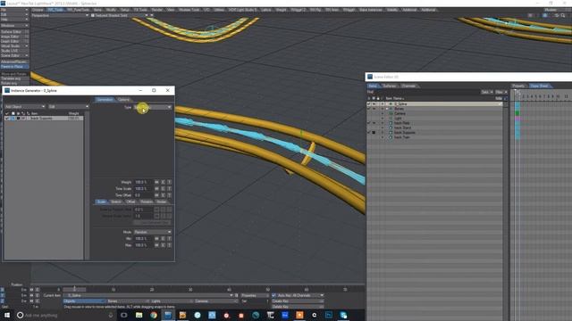 Tutorial: Creating a roller coaster in LightWave 3D смотреть онлайн