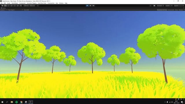 Stylized Wind Trees смотреть онлайн