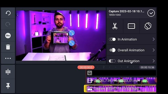 Screen Replacement on a Moving Screen - Kinemaster Tutorial смотреть онлайн
