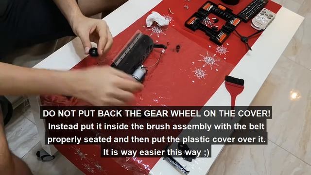 Fix Chuwi/iLife V7s vacuum cleaner: stops and turns смотреть онлайн