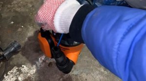 Дренажный насос Вихрь ДН-300, обзор и откачка воды