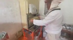 Роторный станок для распечатки рамок СР.1 - работа на пасеке.