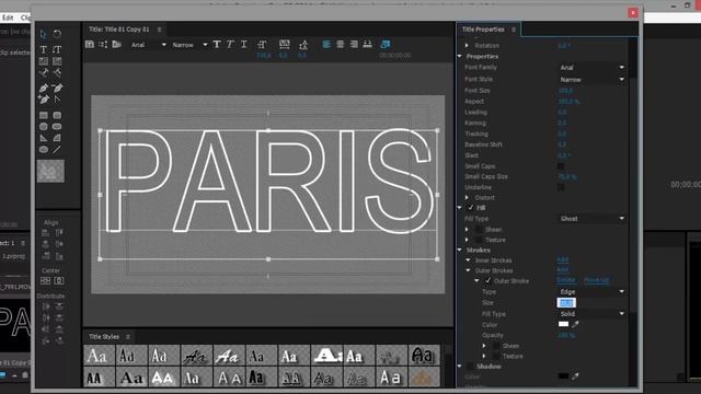 Adobe Premiere Pro CC - Transparent Text смотреть онлайн