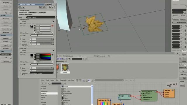 3. Instancing Leaves on Trees смотреть онлайн