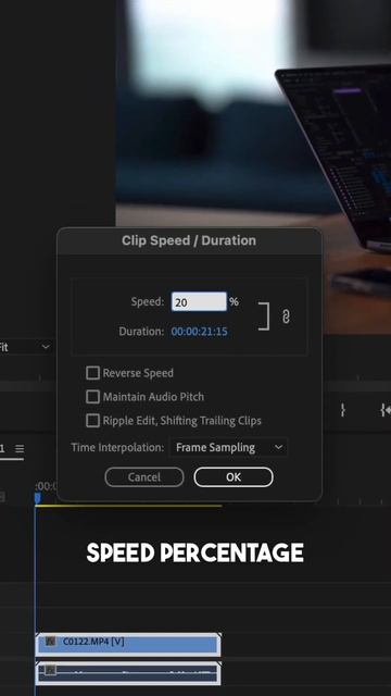 How To Create Smooth Slow Motion In Adobe Premiere Pro #shorts смотреть онлайн