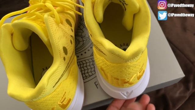 COP or DROP?! | EARLY LOOK A THE NIKE KYRIE 5 X SPONGEBOB UNBOXING + IN DEPTH SNEAKER REVIEW !!! смотреть онлайн