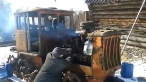 Первый запуск ДТ-54 после 10 лет простоя